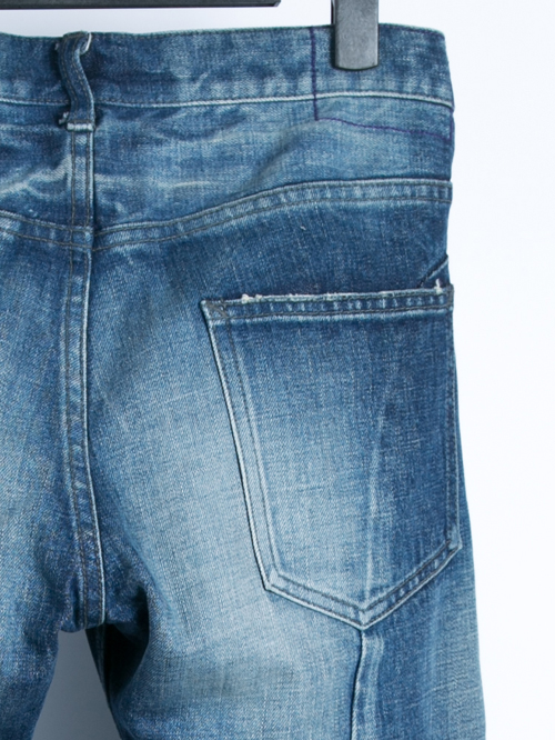 STRUM/ストラム ストラム 13oz セルビッチ USED加工 デニムパンツ